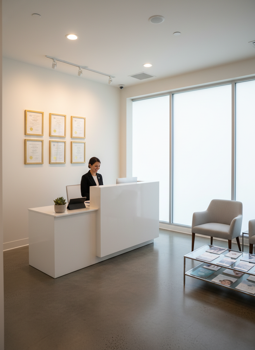 Consulta médica clínica cirugía plástica Bilbao